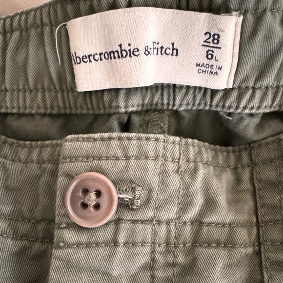 Abercrombie Formal Cargo Pants Sz 28/6 L - Picture 2 of 3